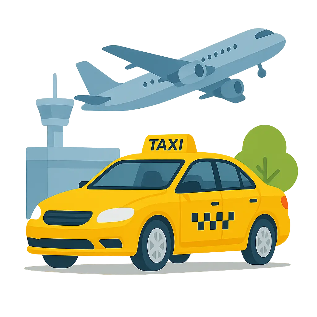 Taxi Zwickau - Flughafentransfer